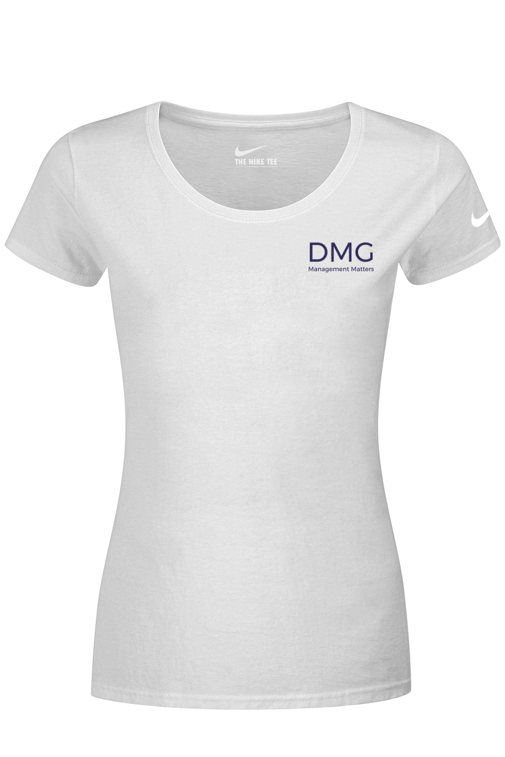 Nike Ladies Dri-FIT Cotton/Poly Scoop Neck Tee