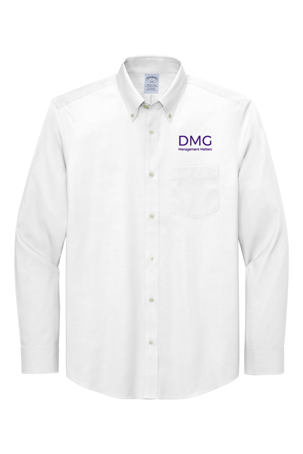 Brooks Brothers Wrinkle-Free Stretch Pinpoint Shirt